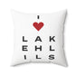 Lake Hills Vision Spun Polyester Square Pillow