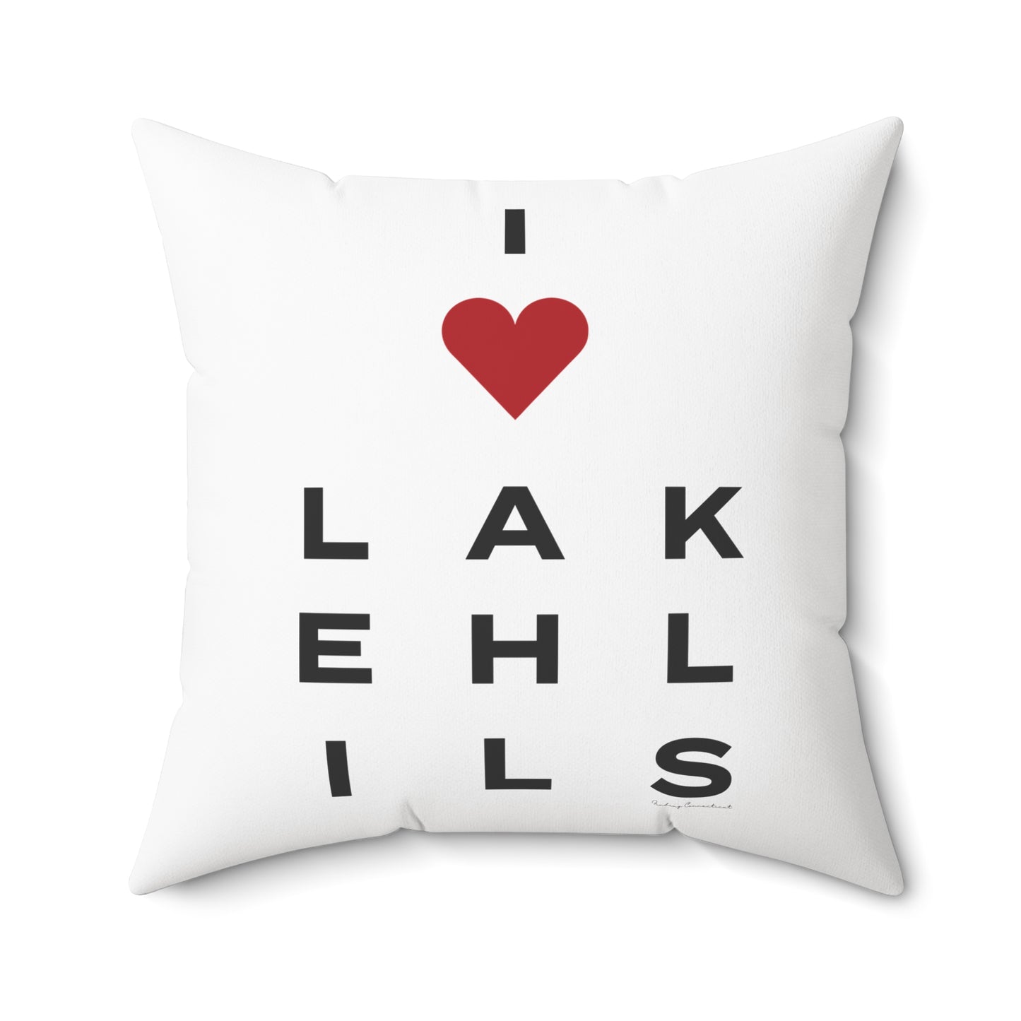 Lake Hills Vision Spun Polyester Square Pillow