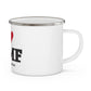 I Heart STMF Enamel Camping Mug