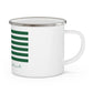 Wilton Connecticut St. Patrick's Day Enamel Camping Mug