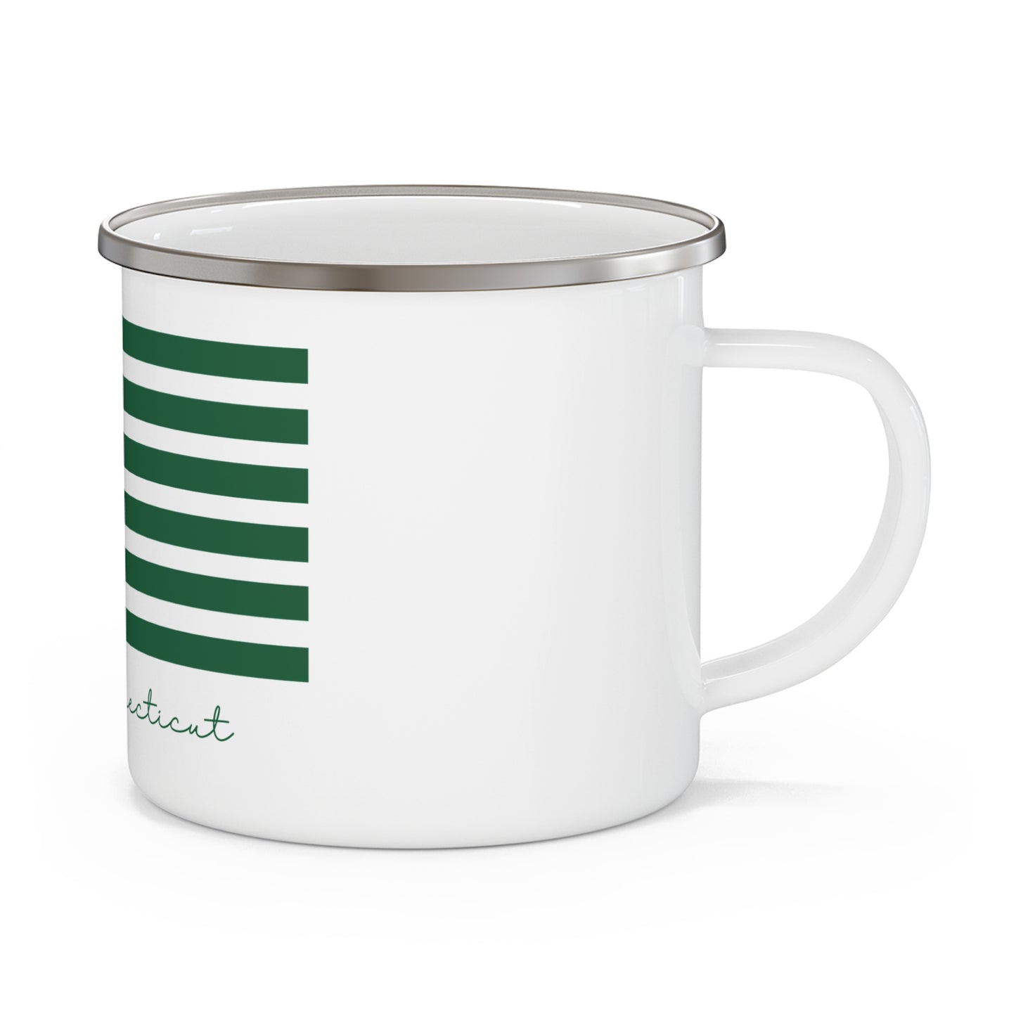 Wilton Connecticut St. Patrick's Day Enamel Camping Mug