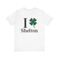 I Clover Shelton Unisex Jersey Short Sleeve Tee