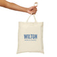 Wilton Born & Raised Cotton Canvas Tote Bag