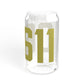06611 Trumbull Connecticut Zip Code Sipper Glass, 16oz