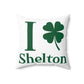 I Clover Shelton Spun Polyester Square Pillow