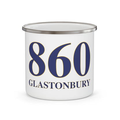 860 Glastonbury Enamel Camping Mug