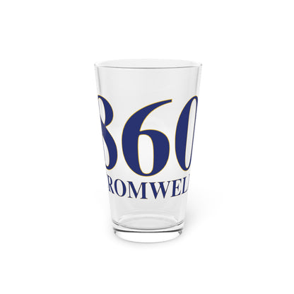860 Cromwell Pint Glass, 16oz
