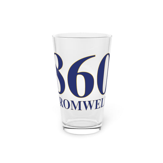 860 Cromwell Pint Glass, 16oz