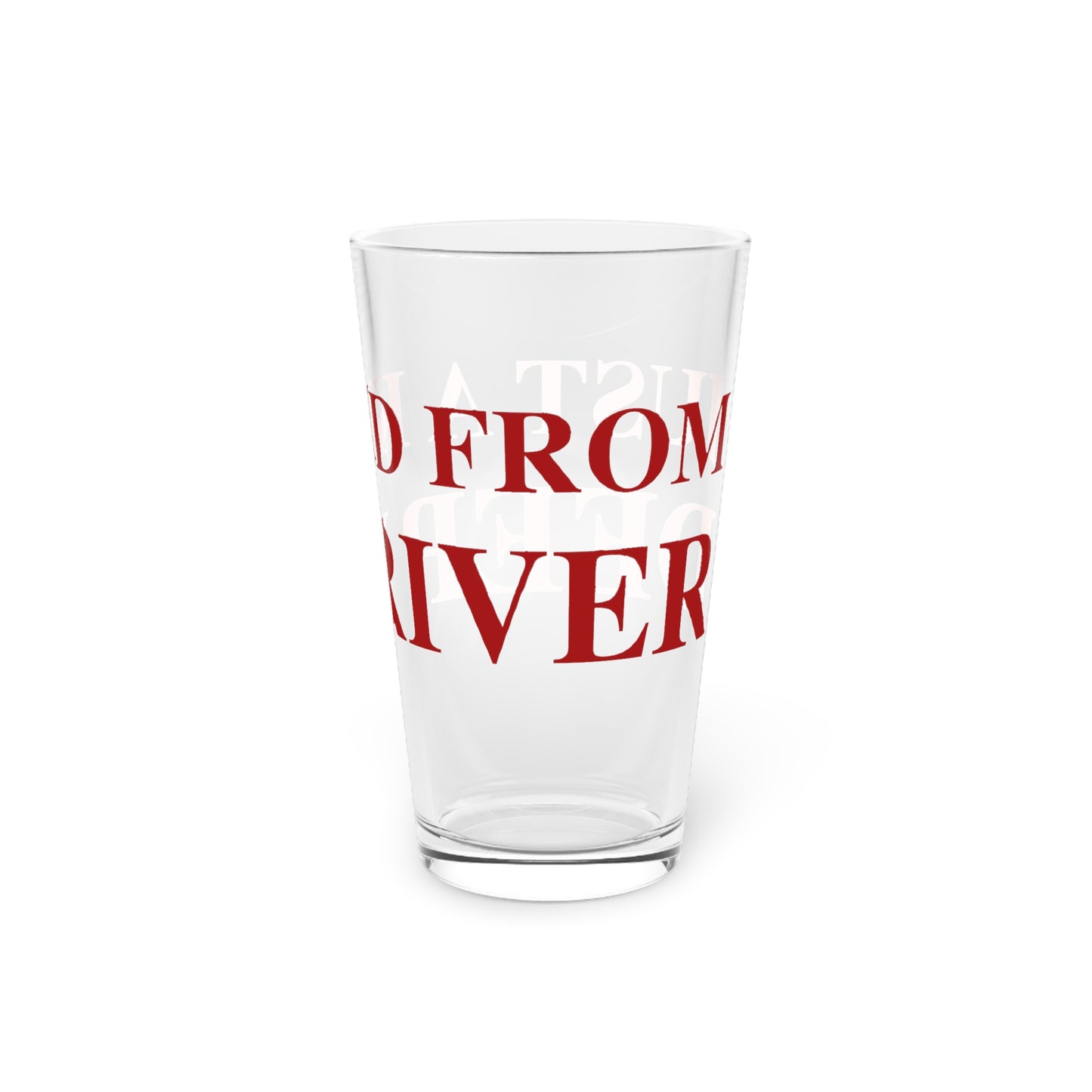 Just a kid from Deep River Pint Glass, 16oz