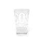 203 Cranbury Red, White & Blue Pint Glass, 16oz