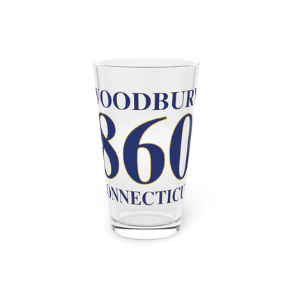 Woodbury 860 Connecticut Pint Glass, 16oz