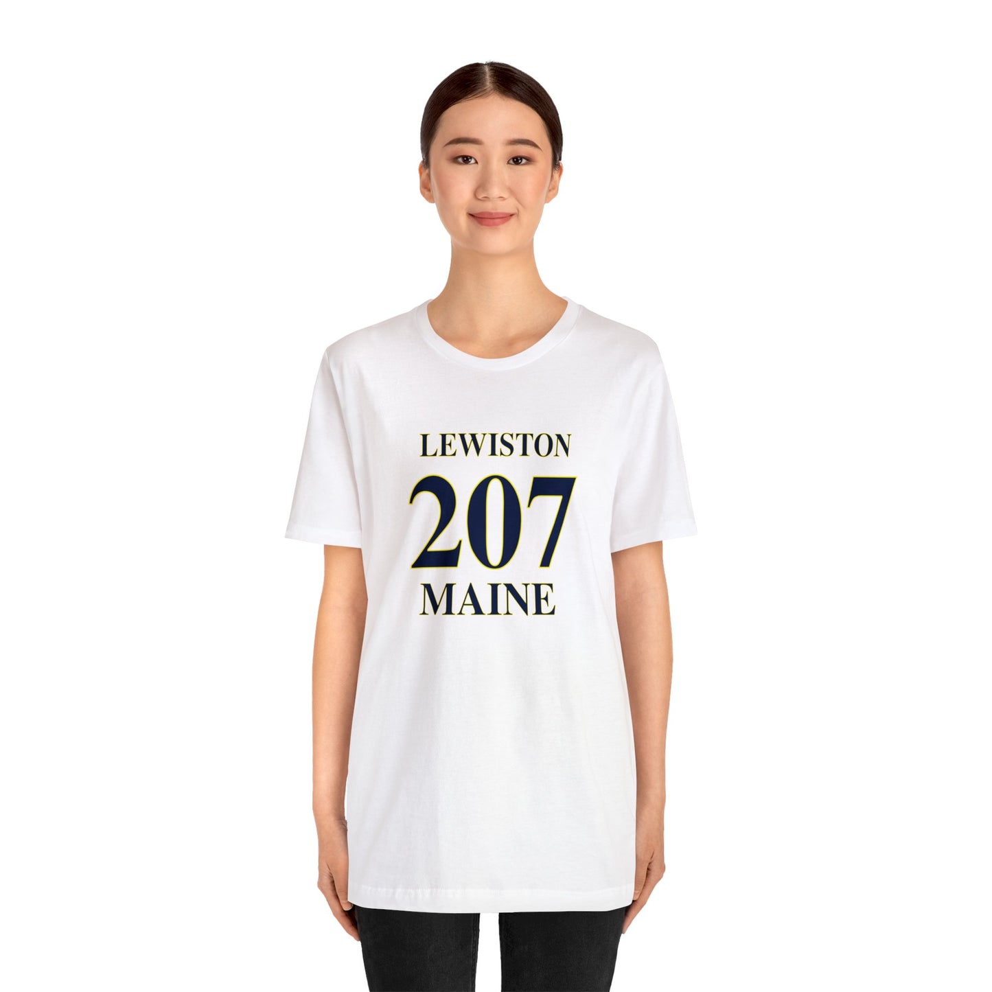 Lewiston 207 Maine Unisex Jersey Short Sleeve Tee