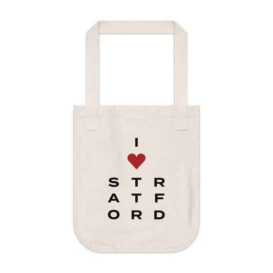 Stratford Vision Organic Canvas Tote Bag