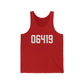 06419 Killingworth CT Zip Code Unisex Jersey Tank Top