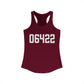 06422 Durham CT Zip Code Women's Ideal Racerback Tank Top