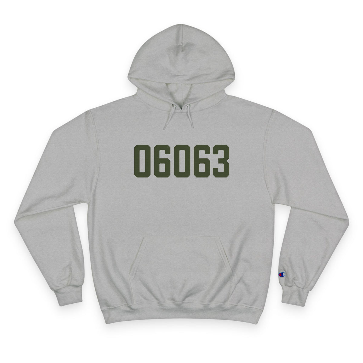 06063 Barkhamsted Connecticut Zip Code Champion Hoodie