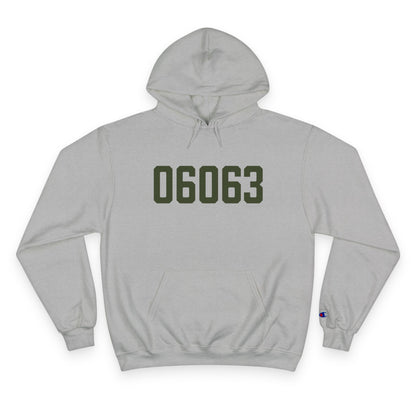 06063 Barkhamsted Connecticut Zip Code Champion Hoodie