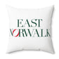 41 Tilt East Norwalk Spun Polyester Square Pillow