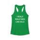 I Really Really Miss Lake Hills Women's Ideal Racerback Tank Top