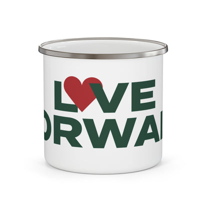 Love Norwalk Enamel Camping Mug