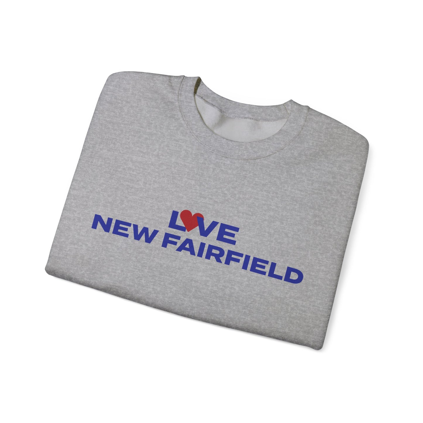 Love New Fairfield Unisex Heavy Blend™ Crewneck Sweatshirt