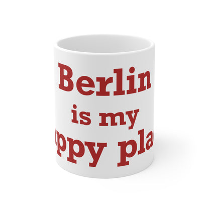 Berlin is My Happy Place Mug 11oz