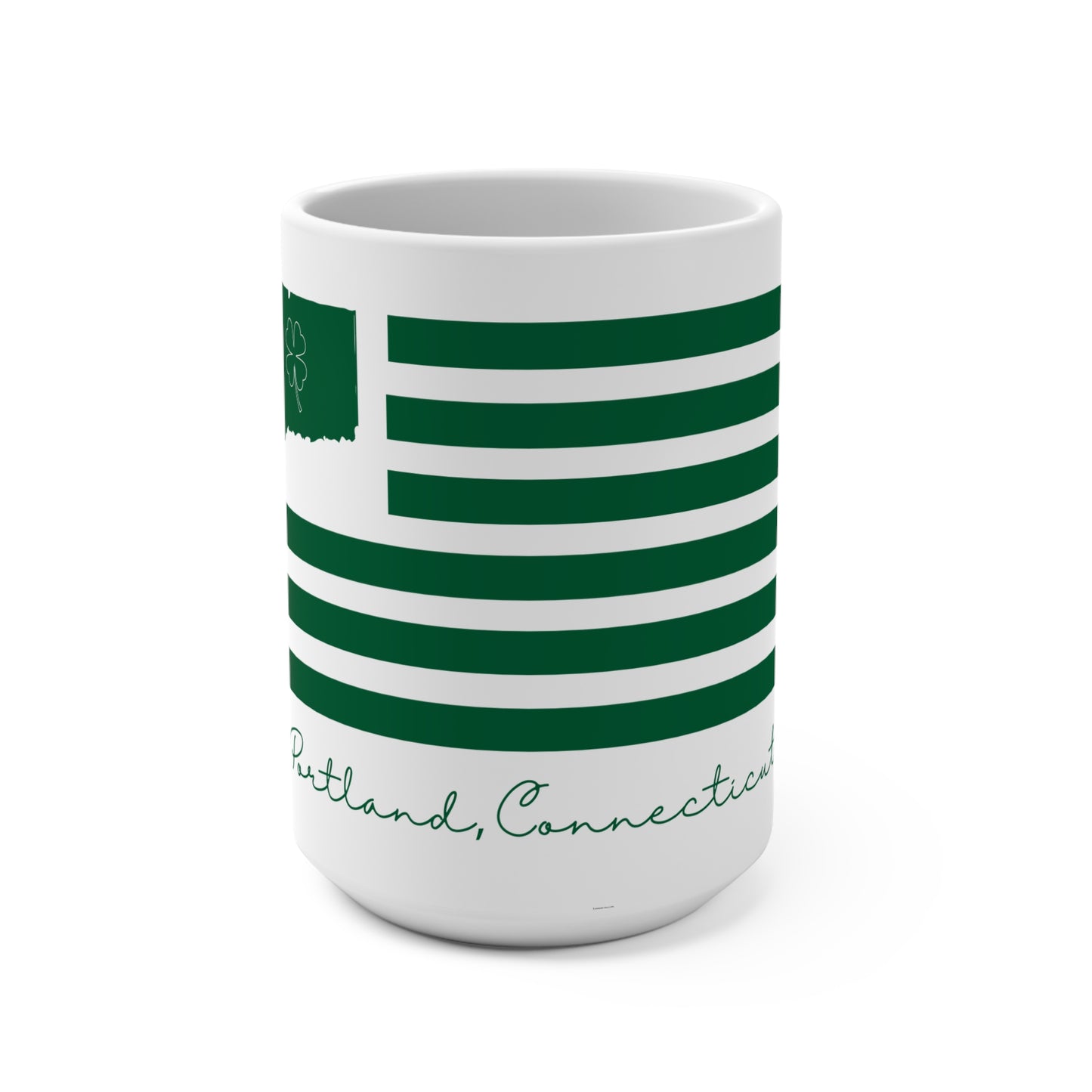Portland Connecticut St. Patrick’s Day Flag Mug 15oz