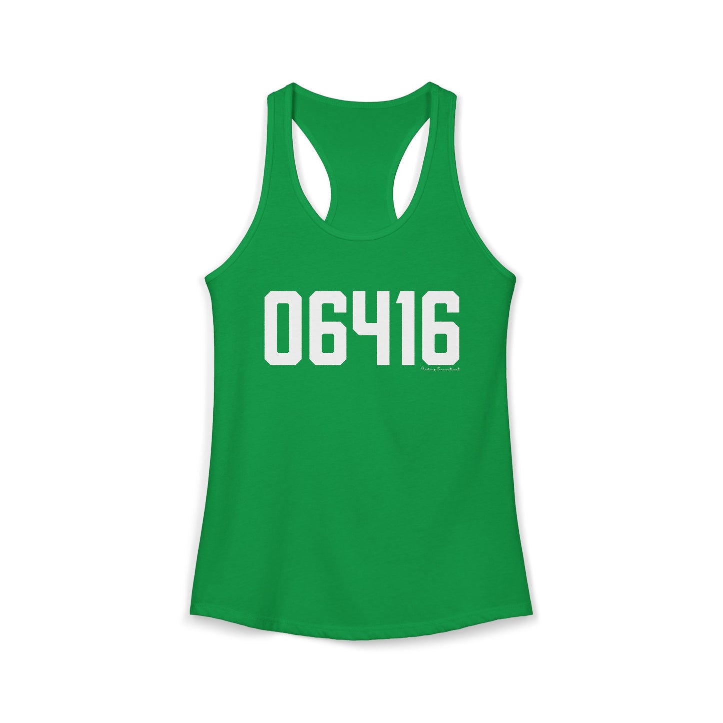 06416 Cromwell CT Zip Code Women's Ideal Racerback Tank Top