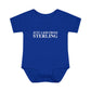 Just a kid from Sterling Infant Baby Rib Bodysuit