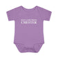 Just a kid from Chester Infant Baby Rib Bodysuit