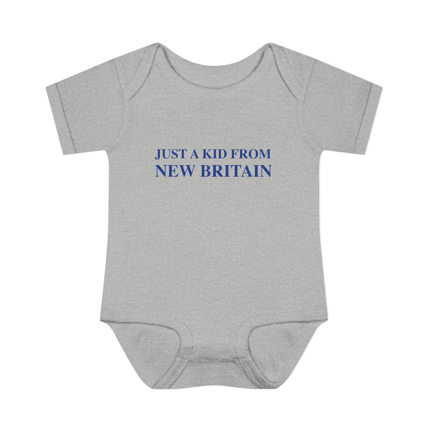Just a kid from New Britain Infant Baby Rib Bodysuit
