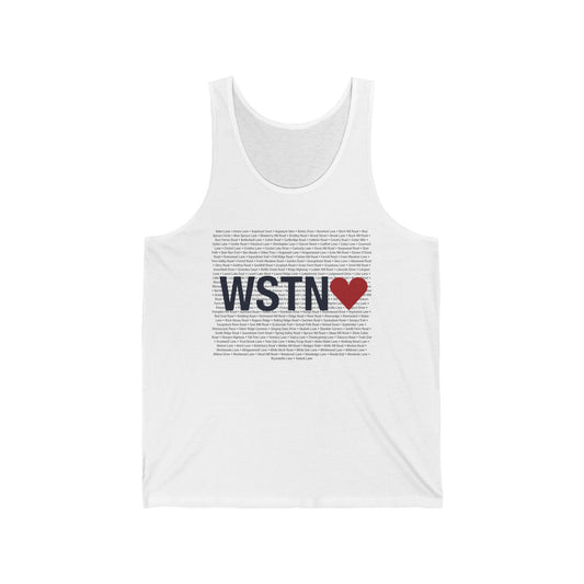Weston Love Unisex Jersey Tank Top