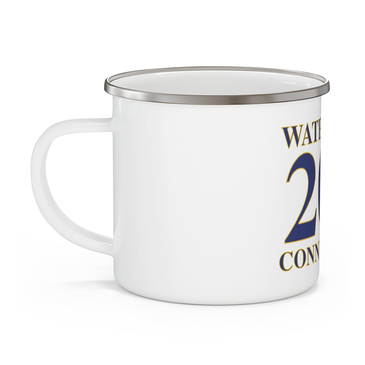 Waterbury 203 Connecticut Enamel Camping Mug
