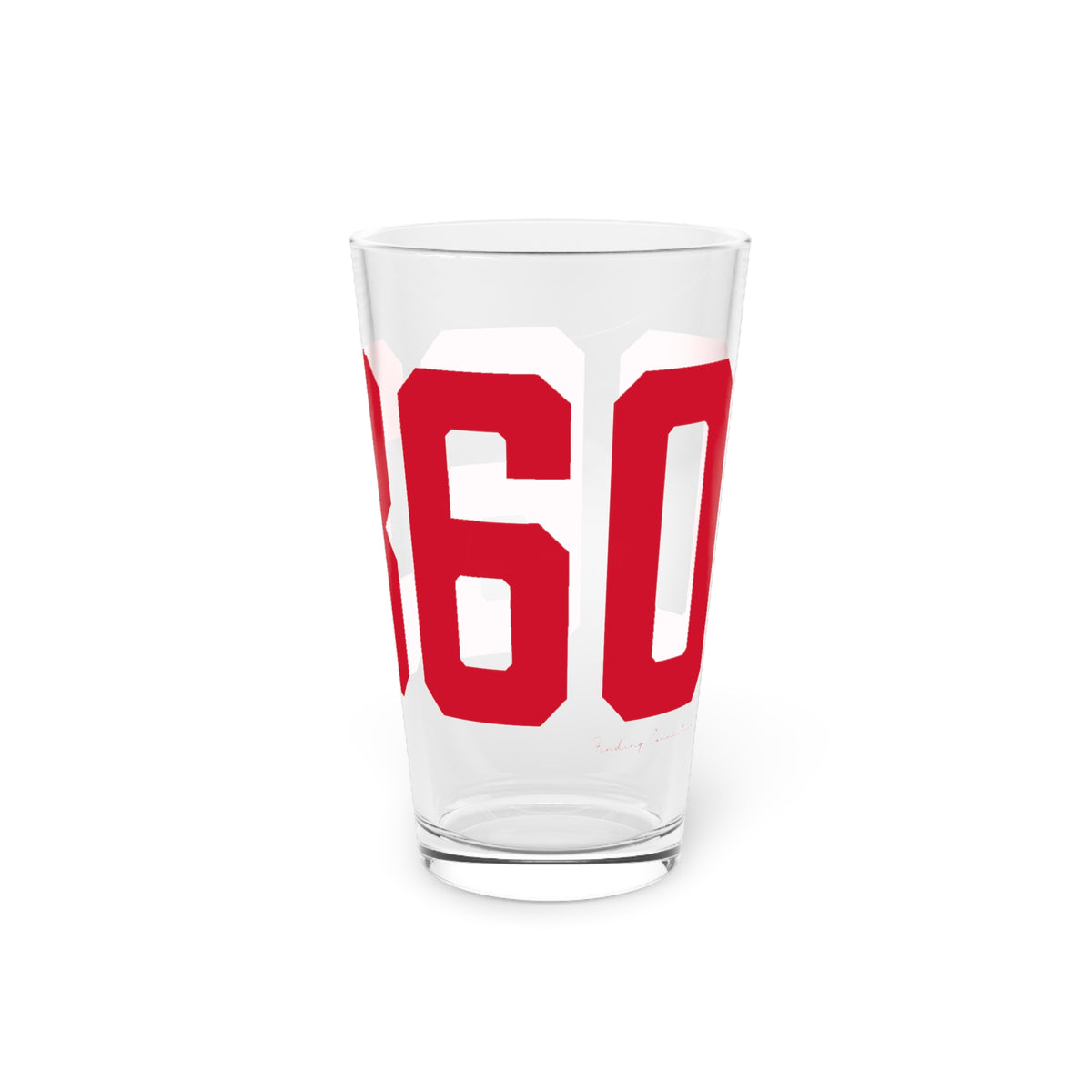 06360 Norwich Connecticut Zip Code Pint Glass, 16oz