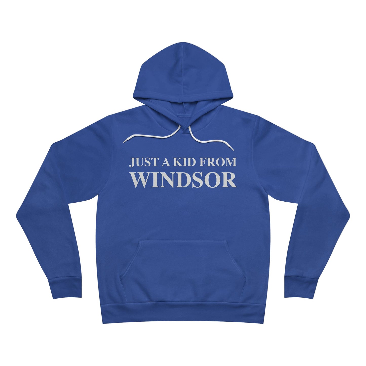 Just a kid from Windsor Unisex Sponge Fleece Pullover Hoodie