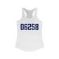 06258 Pomfret Connecticut Zip Code Women's Ideal Racerback Tank Top