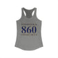 Woodstock 860 Connecticut Women's Ideal Racerback Tank Top