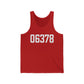 06378 Sprague CT Zip Code Unisex Jersey Tank Top