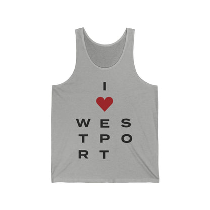 Westport Vision Unisex Jersey Tank Top
