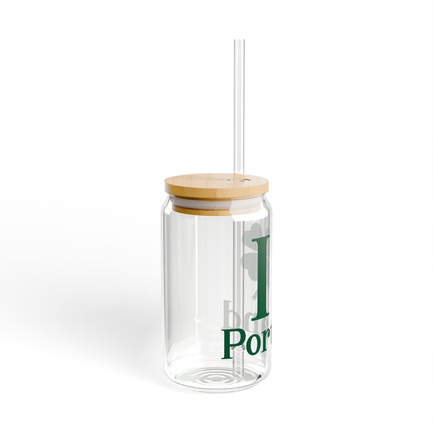 I Clover Portland Sipper Glass, 16oz