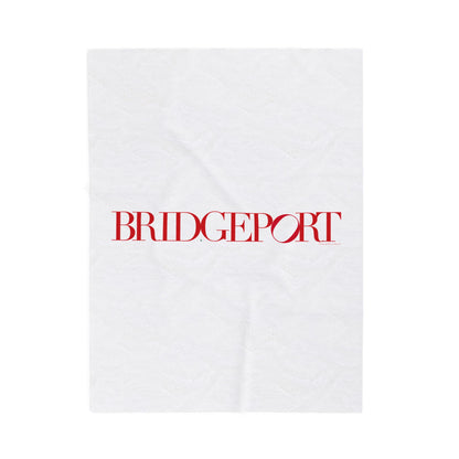 41 Tilt Bridgeport Velveteen Plush Blanket
