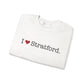 I Heart Stratford. Unisex Heavy Blend™ Crewneck Sweatshirt