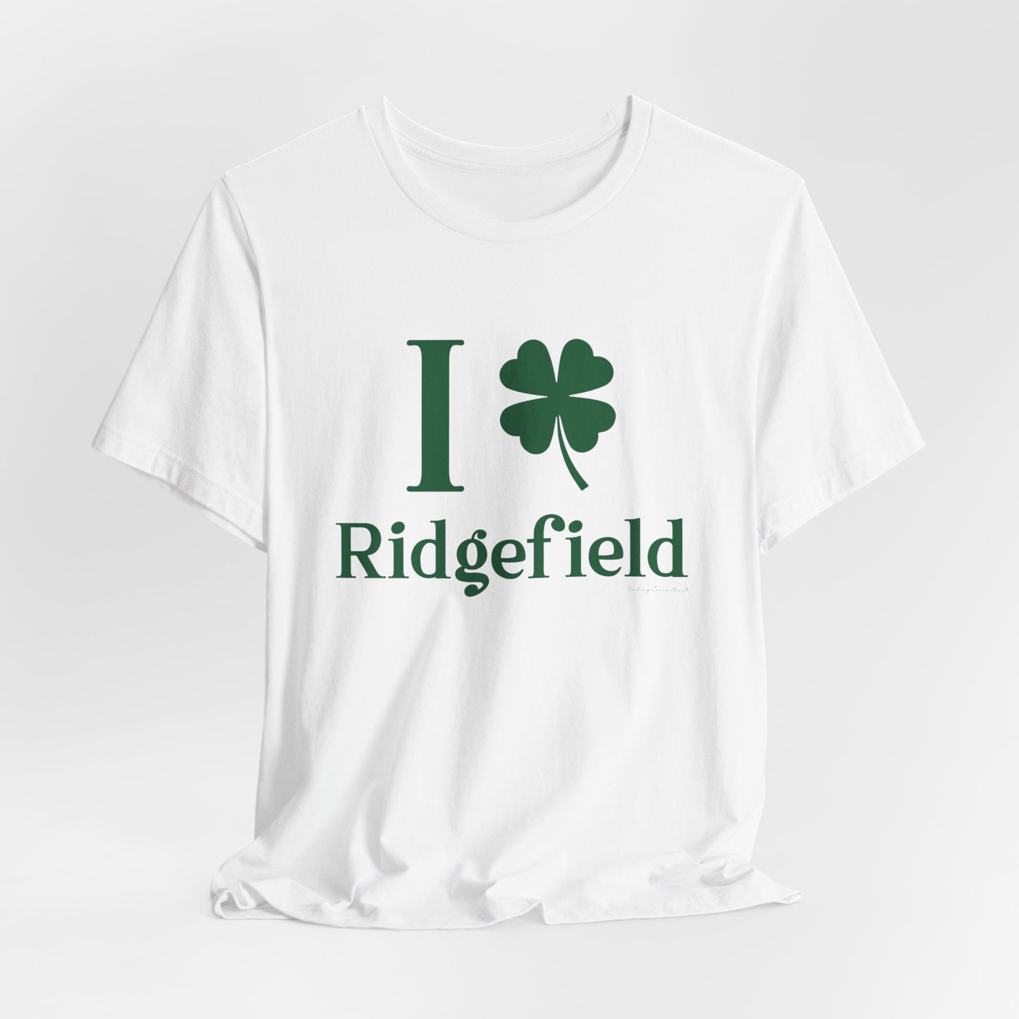 I Clover Ridgefield (Green) Unisex Jersey Short Sleeve Tee