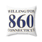 Willington 860 Connecticut Spun Polyester Square Pillow