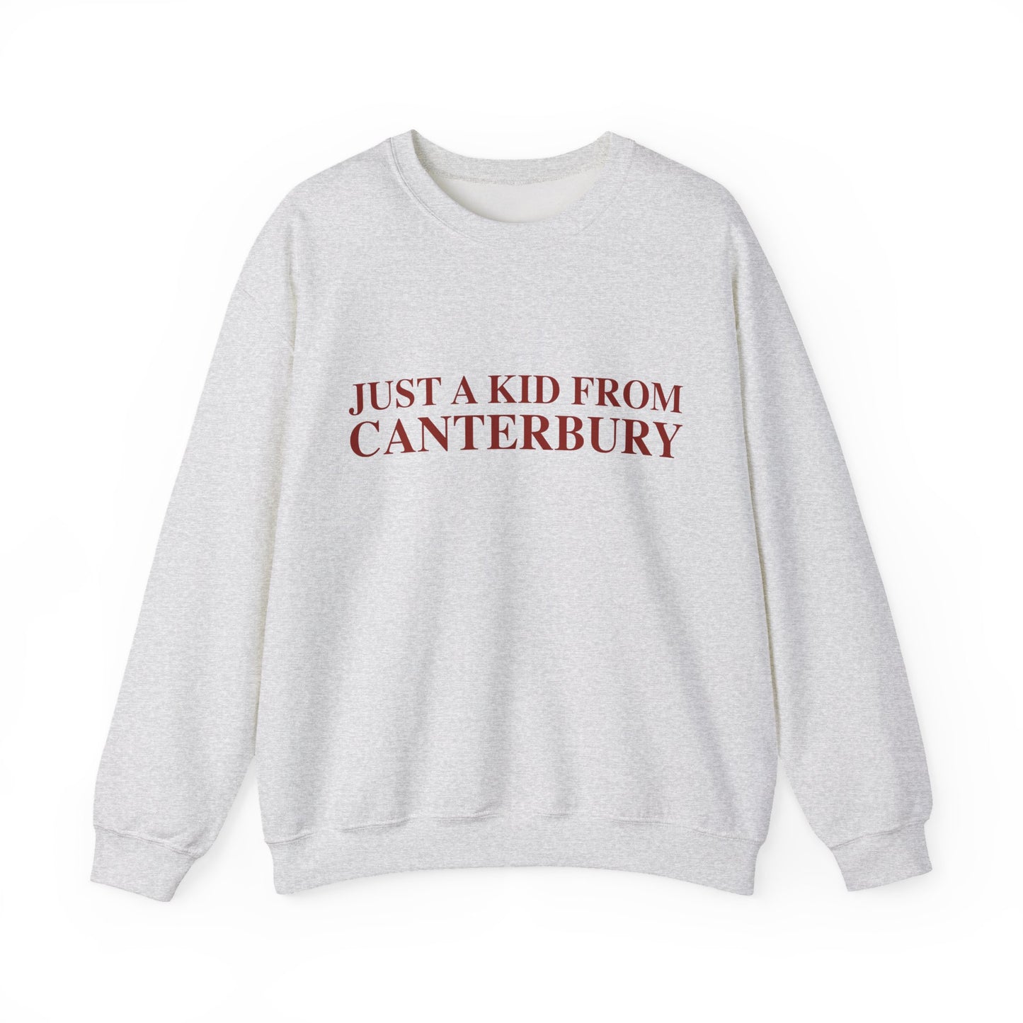 Just a kid from Canterbury Unisex Heavy Blend™ Crewneck Sweatshirt
