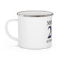 Monroe 203 Connecticut  Enamel Camping Mug