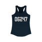 06247 Hampton CT Zip Code Women's Ideal Racerback Tank Top