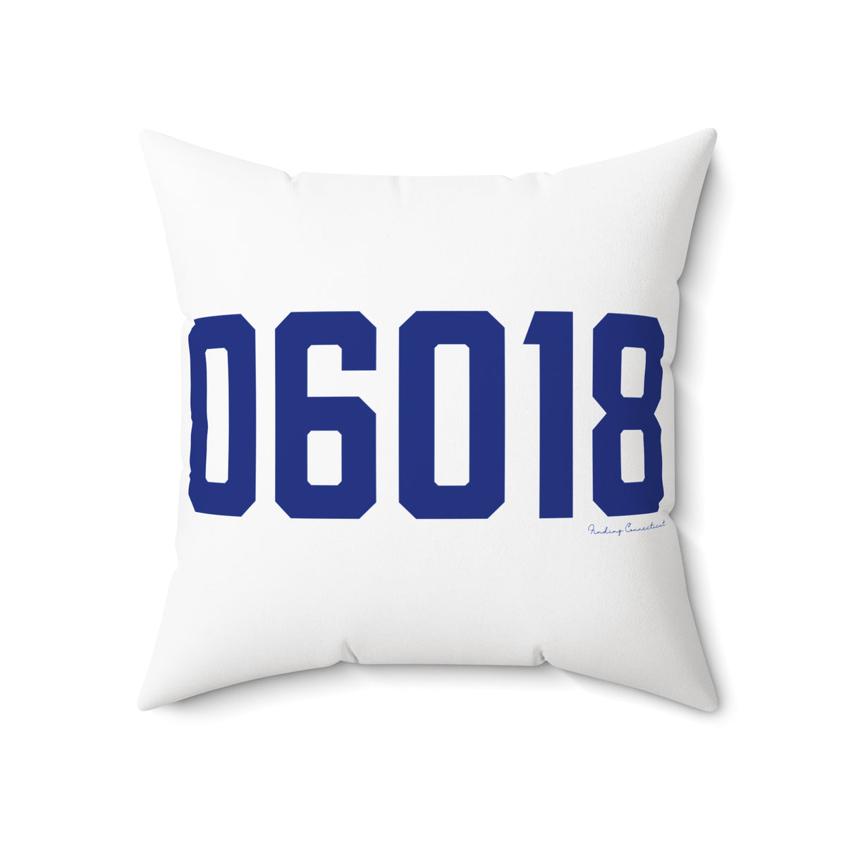 06018 North Canaan Connecticut Zip Code Polyester Square Pillow