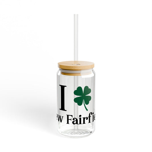 I Clover New Fairfield Sipper Glass, 16oz