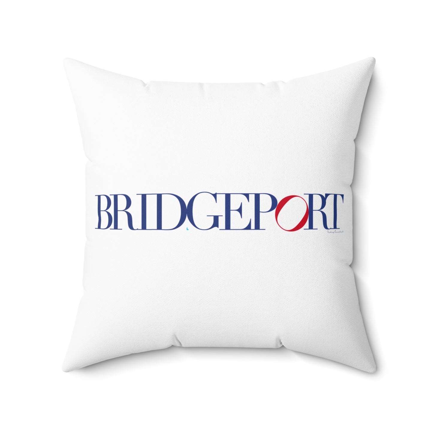 41 Tilt Bridgeport Spun Polyester Square Pillow
